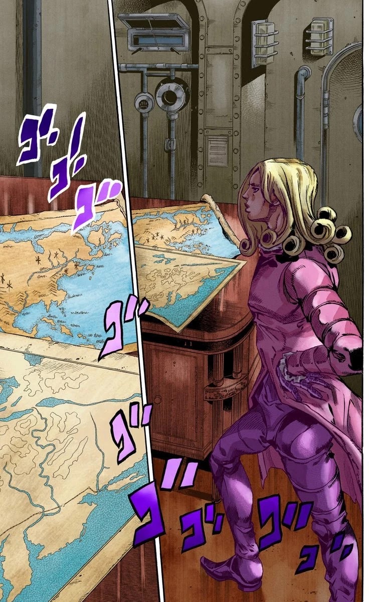 JoJo's Bizarre Adventure Part 7 - Steel Ball Run (Official Colored) chapter 73 page 15