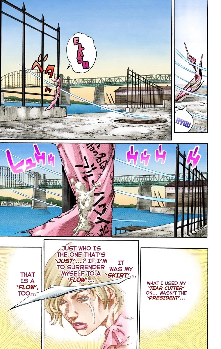 JoJo's Bizarre Adventure Part 7 - Steel Ball Run (Official Colored) chapter 73 page 21