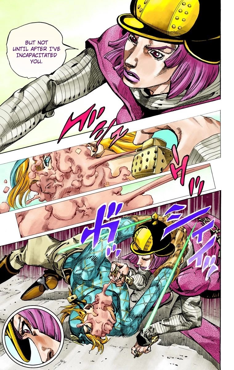 JoJo's Bizarre Adventure Part 7 - Steel Ball Run (Official Colored) chapter 73 page 27