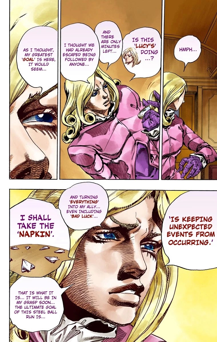 JoJo's Bizarre Adventure Part 7 - Steel Ball Run (Official Colored) chapter 74 page 16