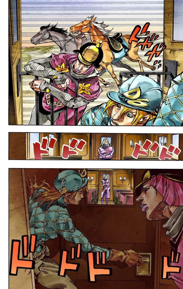 JoJo's Bizarre Adventure Part 7 - Steel Ball Run (Official Colored) chapter 74 page 18