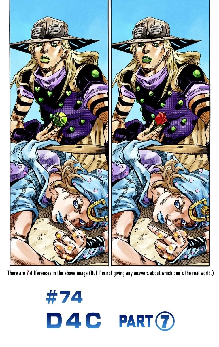 JoJo's Bizarre Adventure Part 7 - Steel Ball Run (Official Colored) chapter 74 page 2