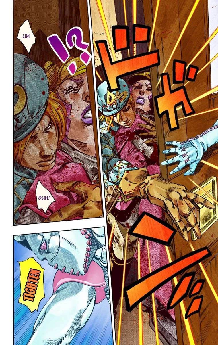 JoJo's Bizarre Adventure Part 7 - Steel Ball Run (Official Colored) chapter 74 page 20