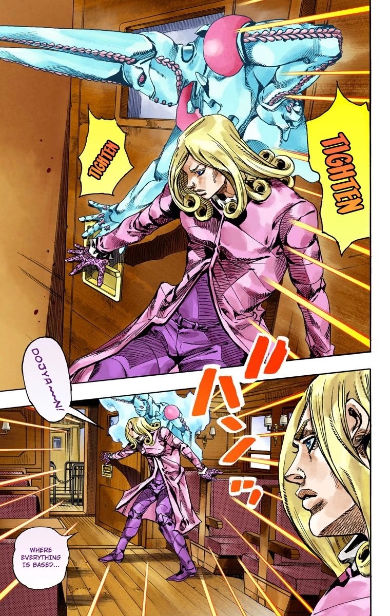 JoJo's Bizarre Adventure Part 7 - Steel Ball Run (Official Colored) chapter 74 page 21