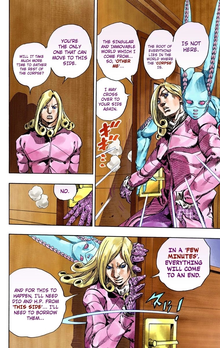 JoJo's Bizarre Adventure Part 7 - Steel Ball Run (Official Colored) chapter 74 page 22