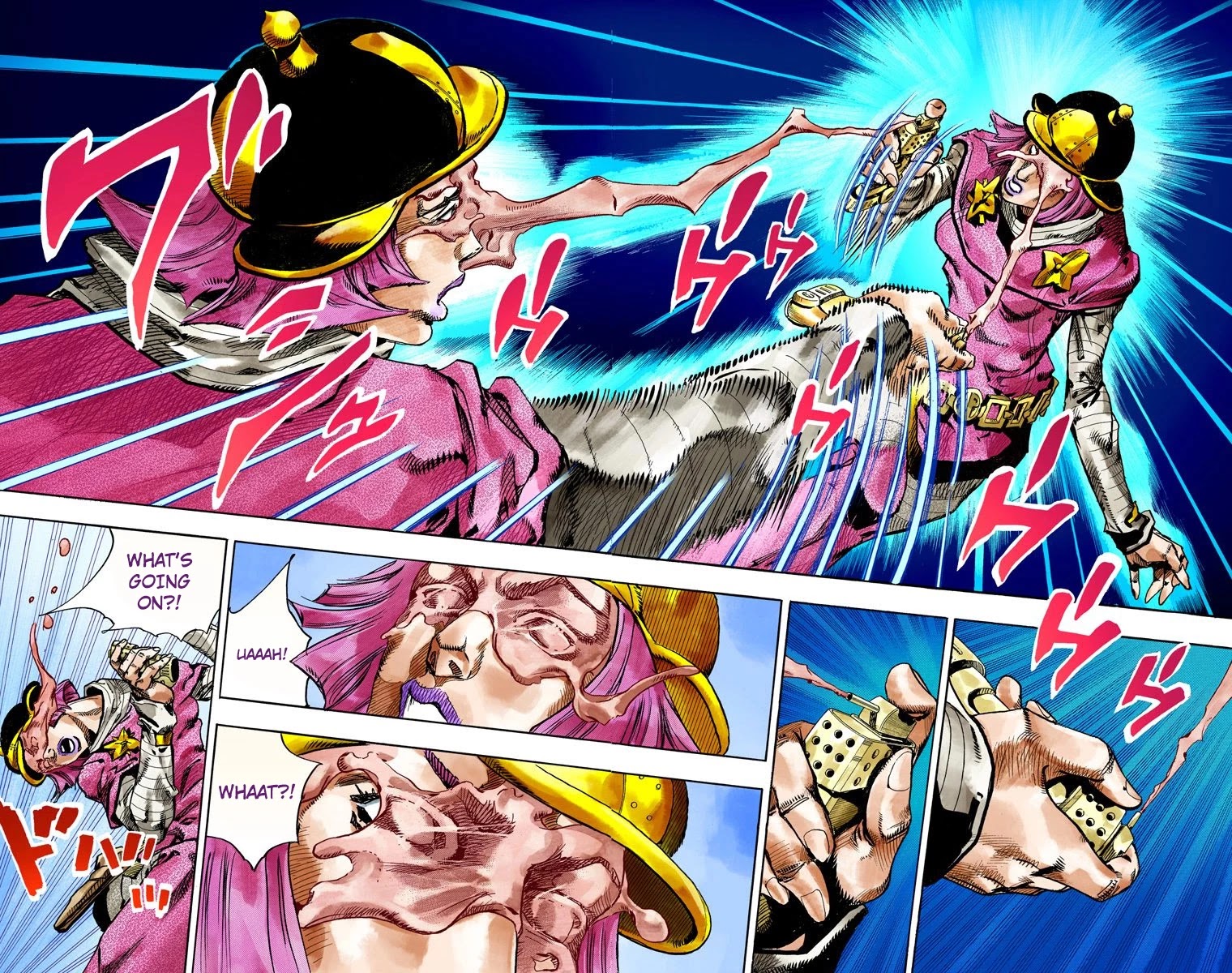 JoJo's Bizarre Adventure Part 7 - Steel Ball Run (Official Colored) chapter 74 page 34