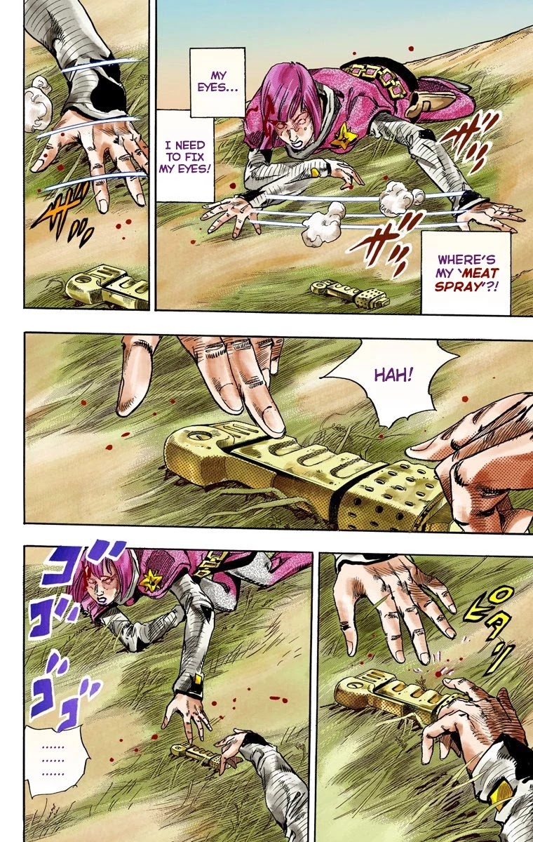 JoJo's Bizarre Adventure Part 7 - Steel Ball Run (Official Colored) chapter 74 page 37