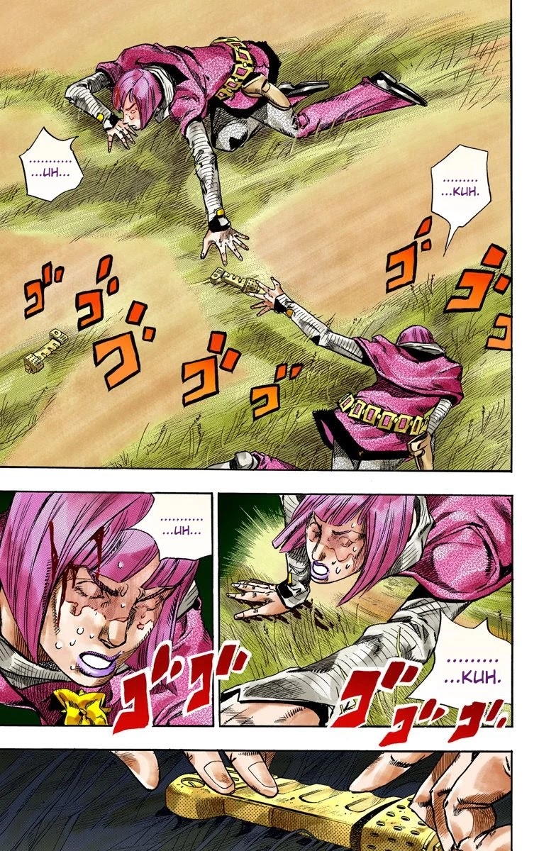 JoJo's Bizarre Adventure Part 7 - Steel Ball Run (Official Colored) chapter 74 page 38