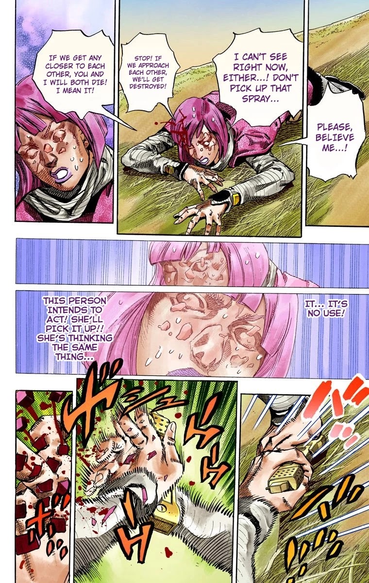 JoJo's Bizarre Adventure Part 7 - Steel Ball Run (Official Colored) chapter 74 page 39