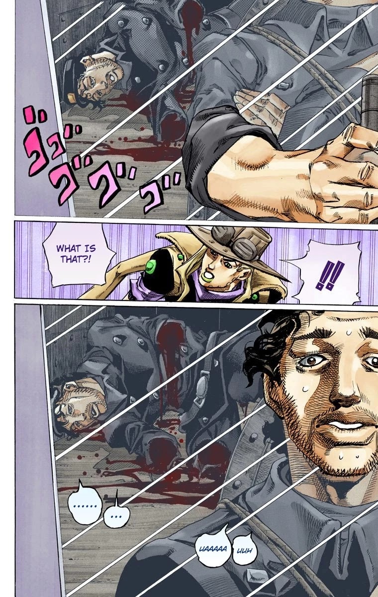JoJo's Bizarre Adventure Part 7 - Steel Ball Run (Official Colored) chapter 78 page 15