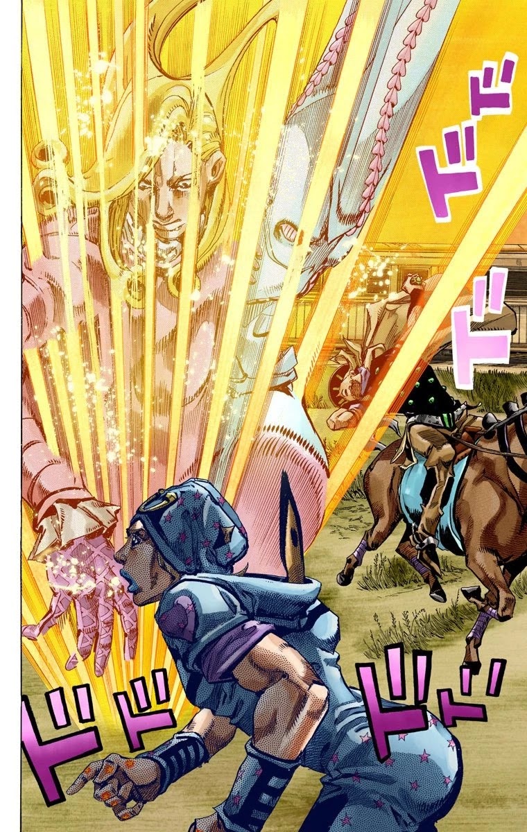 JoJo's Bizarre Adventure Part 7 - Steel Ball Run (Official Colored) chapter 79 page 20