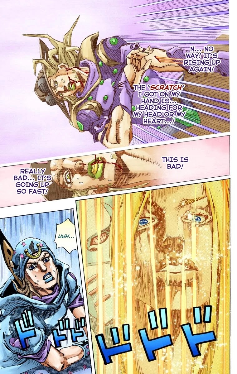 JoJo's Bizarre Adventure Part 7 - Steel Ball Run (Official Colored) chapter 79 page 21
