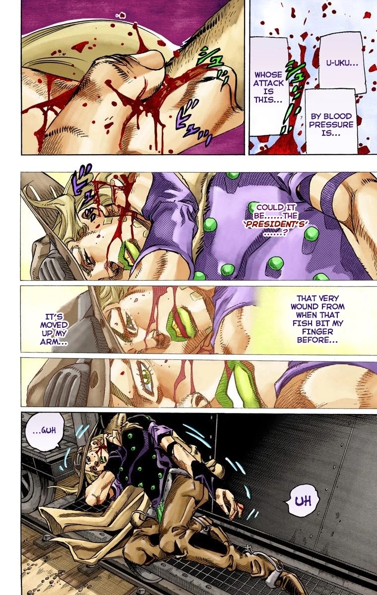 JoJo's Bizarre Adventure Part 7 - Steel Ball Run (Official Colored) chapter 79 page 3