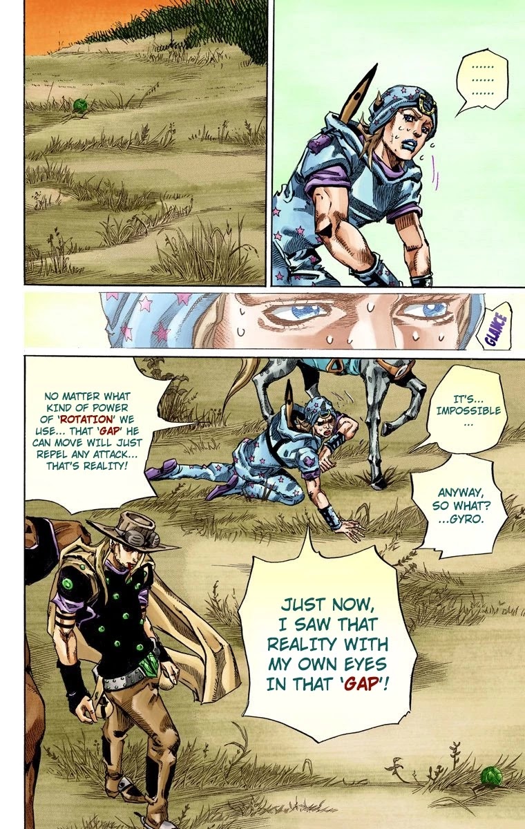 JoJo's Bizarre Adventure Part 7 - Steel Ball Run (Official Colored) chapter 79 page 31