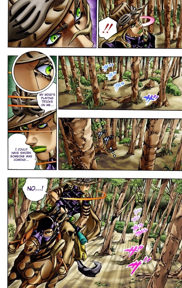 JoJo's Bizarre Adventure Part 7 - Steel Ball Run (Official Colored) chapter 8 page 14
