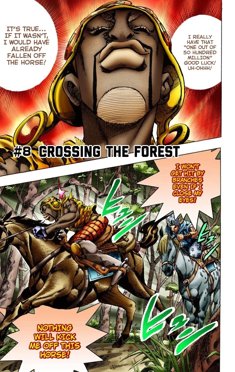 JoJo's Bizarre Adventure Part 7 - Steel Ball Run (Official Colored) chapter 8 page 2