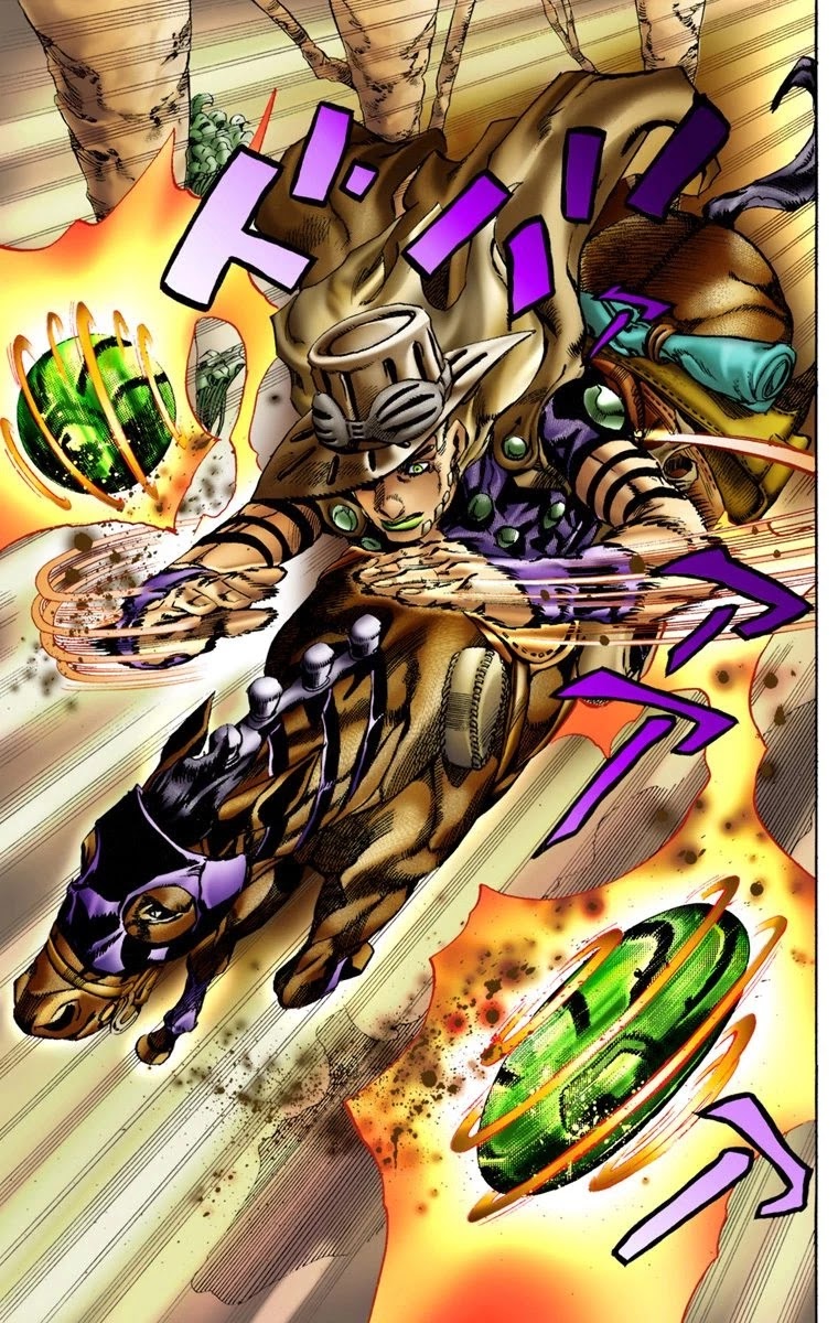 JoJo's Bizarre Adventure Part 7 - Steel Ball Run (Official Colored) chapter 8 page 20