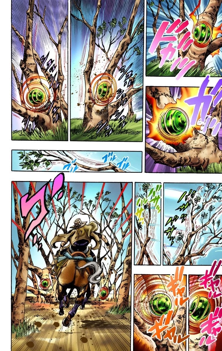 JoJo's Bizarre Adventure Part 7 - Steel Ball Run (Official Colored) chapter 8 page 21