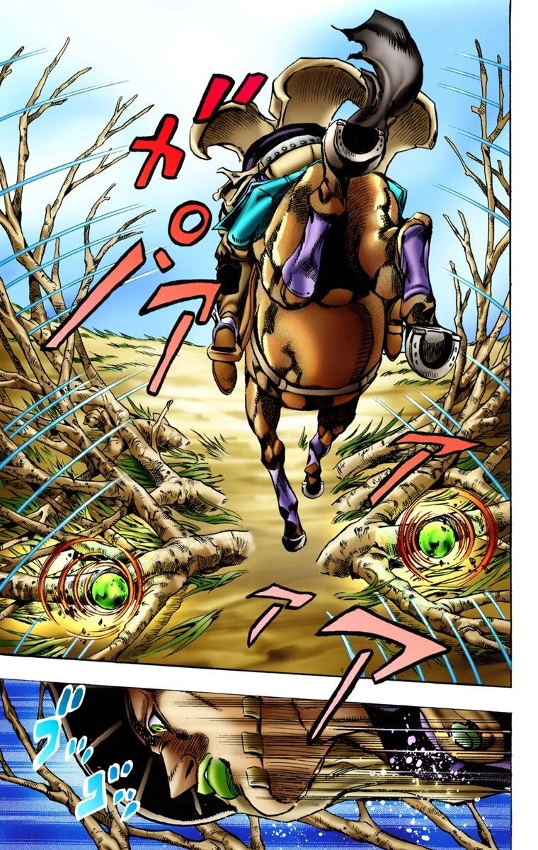 JoJo's Bizarre Adventure Part 7 - Steel Ball Run (Official Colored) chapter 8 page 22