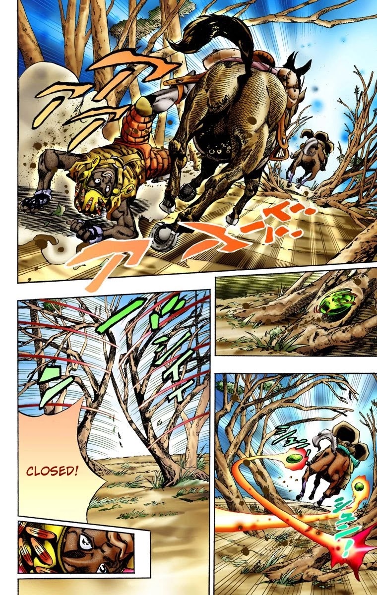 JoJo's Bizarre Adventure Part 7 - Steel Ball Run (Official Colored) chapter 8 page 23