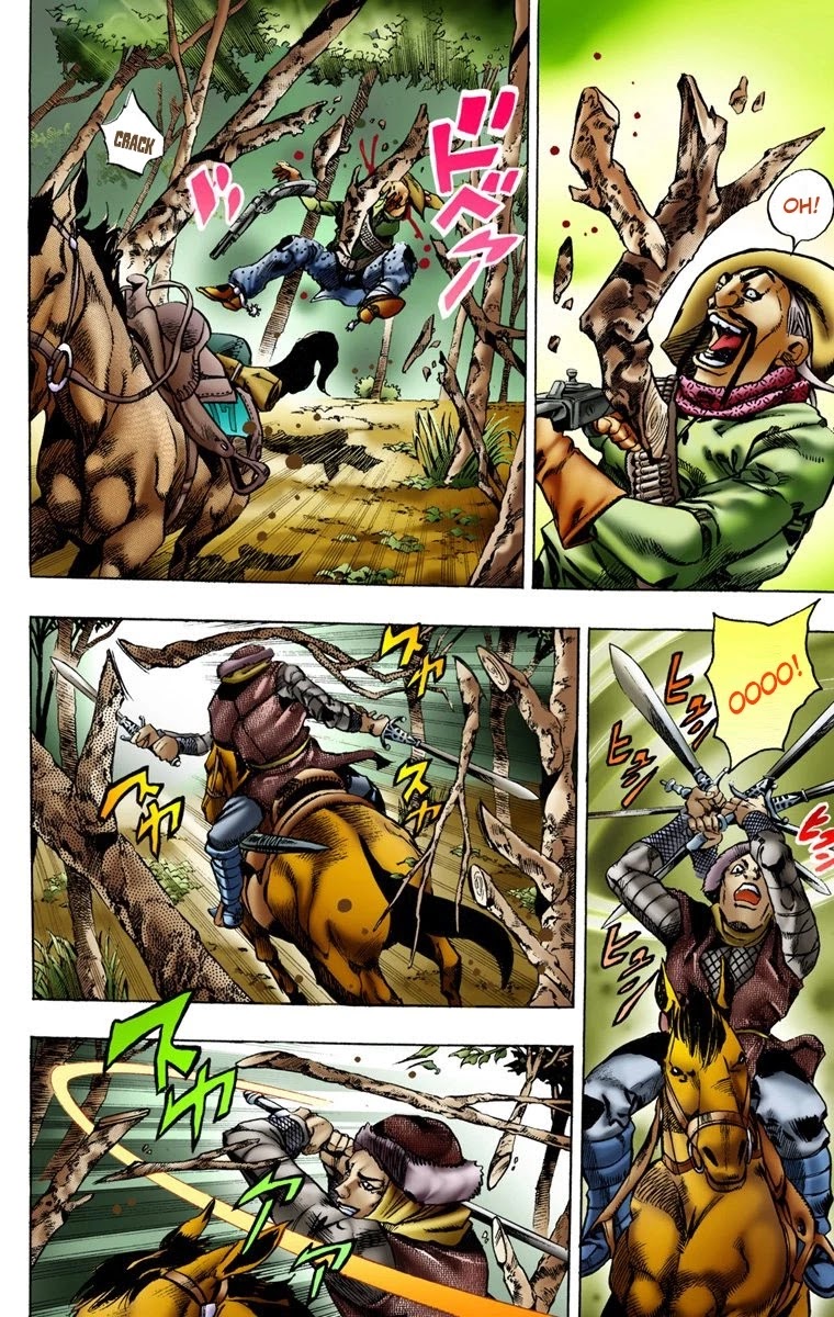 JoJo's Bizarre Adventure Part 7 - Steel Ball Run (Official Colored) chapter 8 page 5