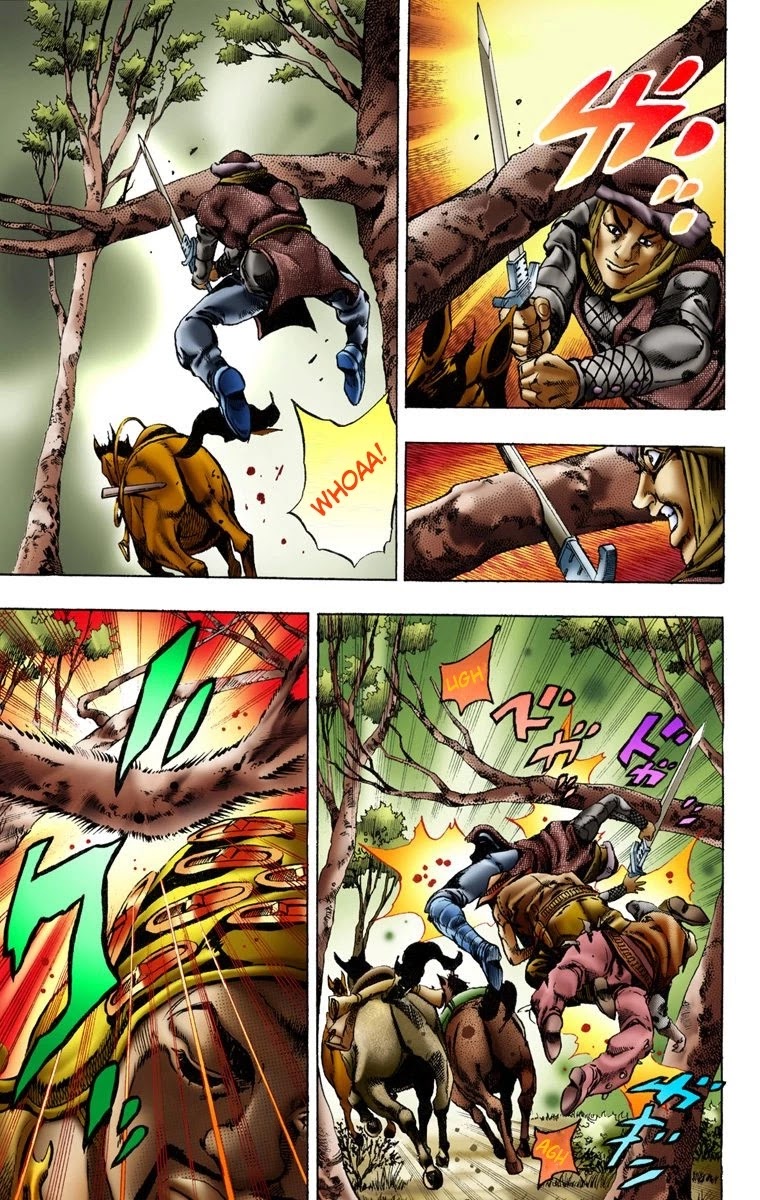 JoJo's Bizarre Adventure Part 7 - Steel Ball Run (Official Colored) chapter 8 page 6