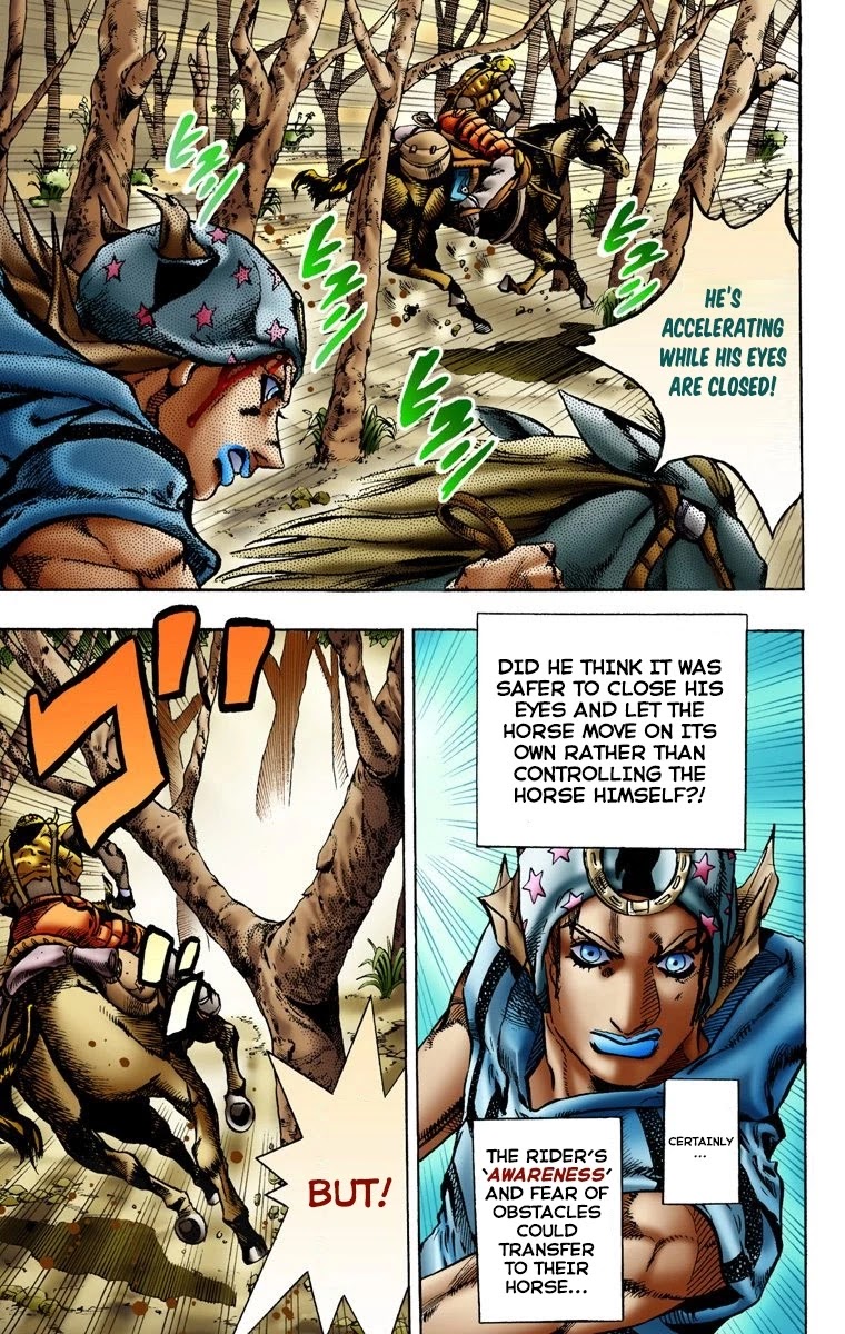 JoJo's Bizarre Adventure Part 7 - Steel Ball Run (Official Colored) chapter 8 page 8