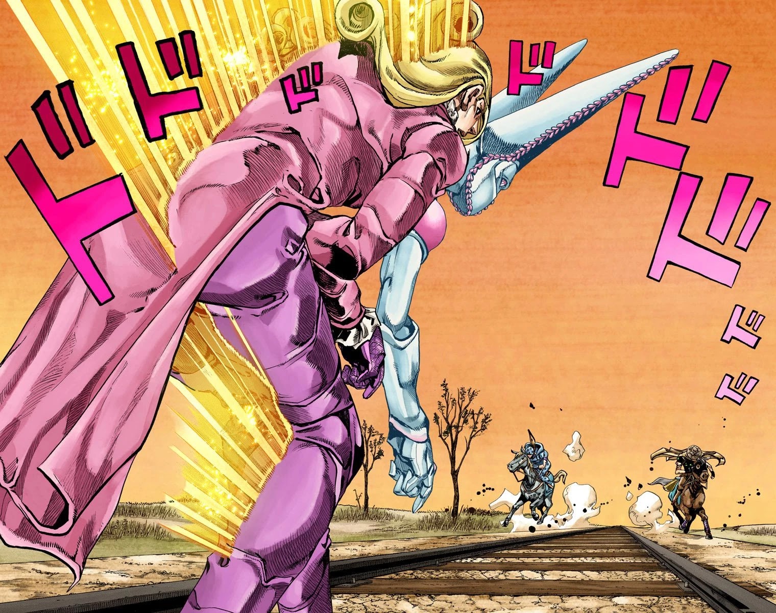 JoJo's Bizarre Adventure Part 7 - Steel Ball Run (Official Colored) chapter 80 page 15