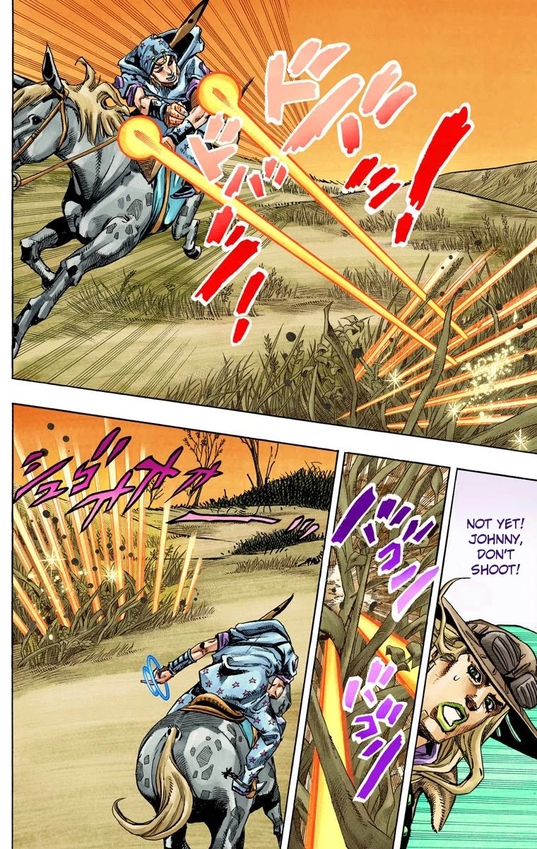 JoJo's Bizarre Adventure Part 7 - Steel Ball Run (Official Colored) chapter 80 page 19
