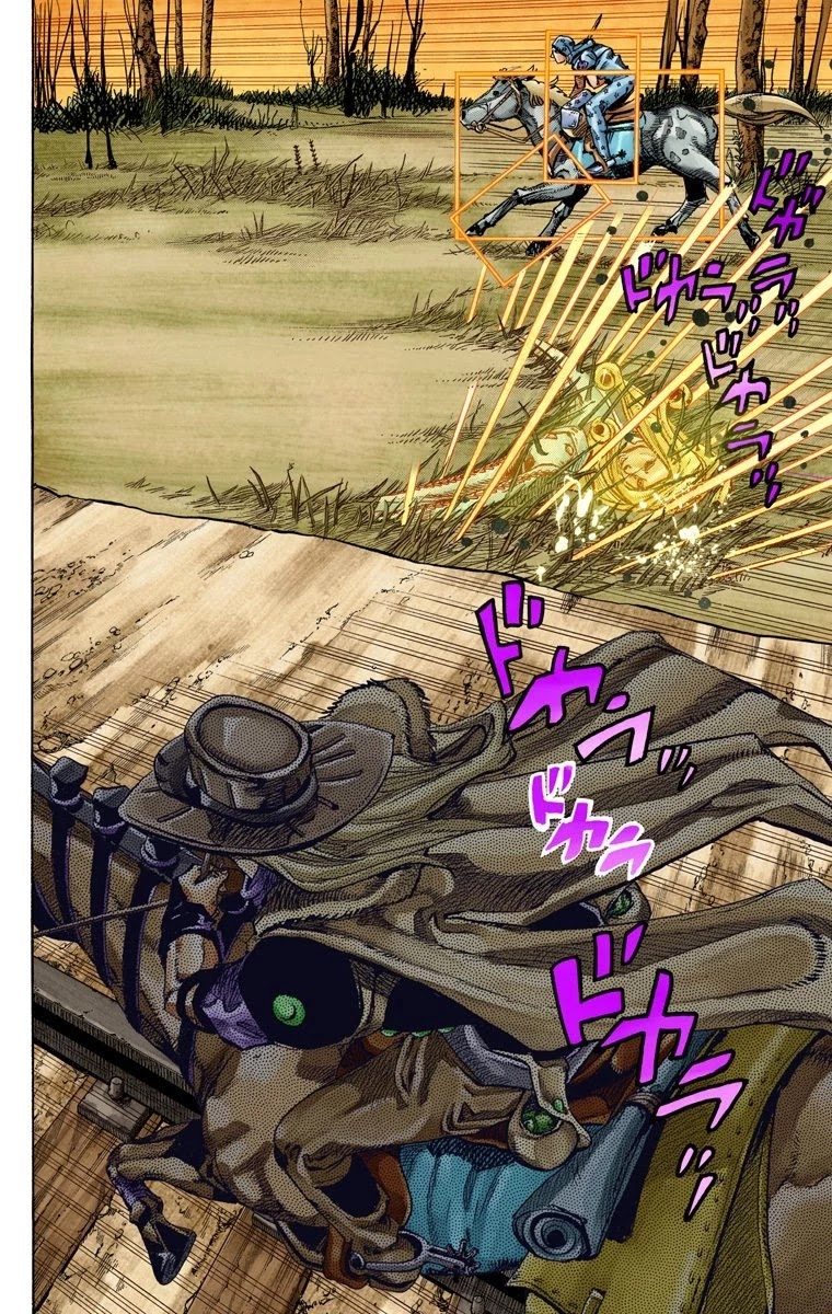 JoJo's Bizarre Adventure Part 7 - Steel Ball Run (Official Colored) chapter 80 page 21