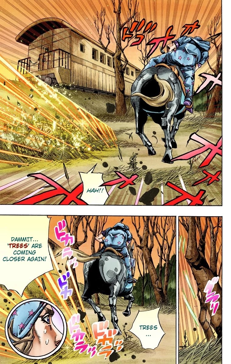 JoJo's Bizarre Adventure Part 7 - Steel Ball Run (Official Colored) chapter 80 page 24