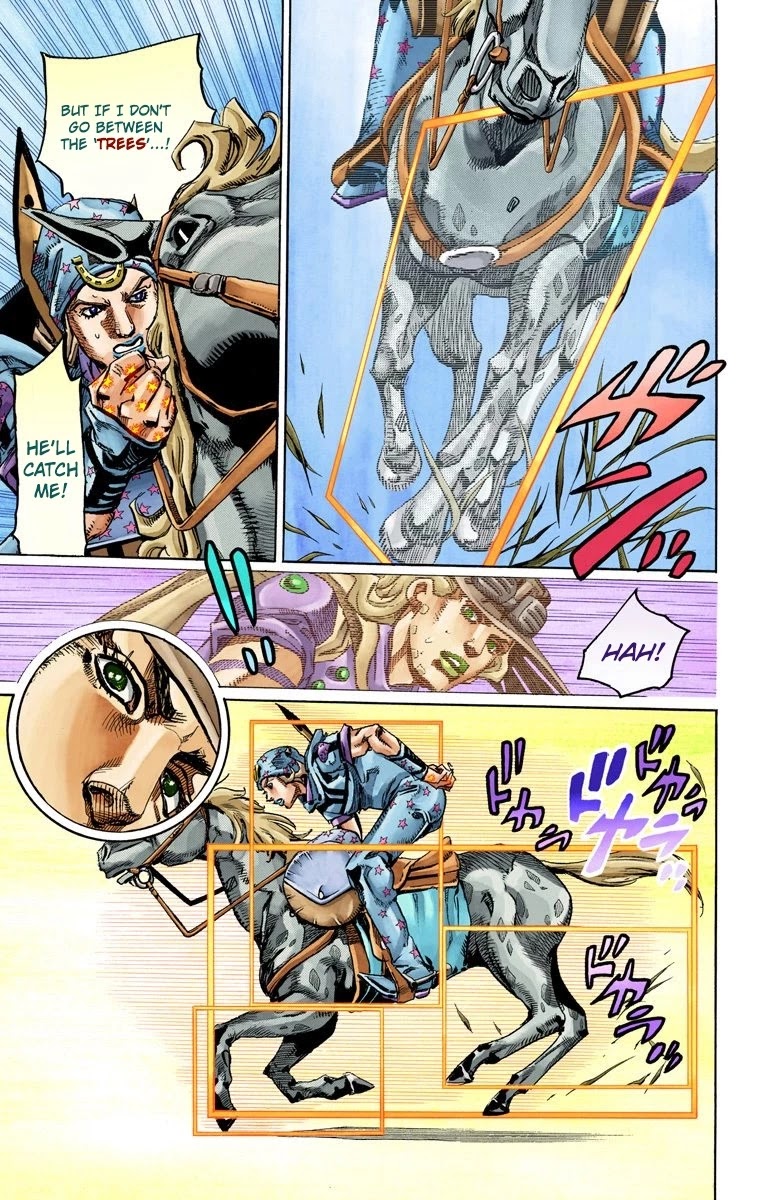 JoJo's Bizarre Adventure Part 7 - Steel Ball Run (Official Colored) chapter 80 page 26
