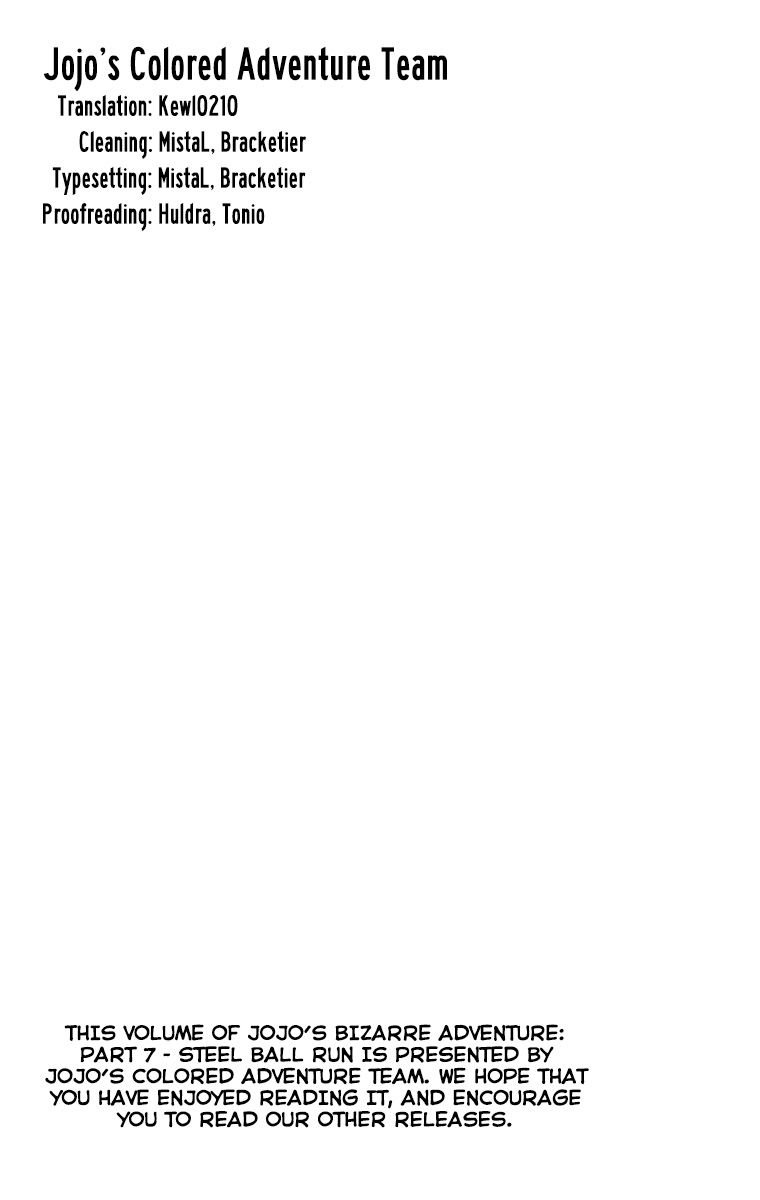 JoJo's Bizarre Adventure Part 7 - Steel Ball Run (Official Colored) chapter 80 page 32