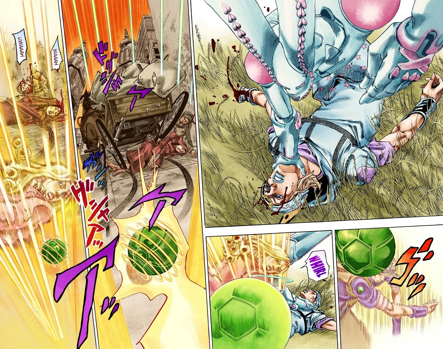 JoJo's Bizarre Adventure Part 7 - Steel Ball Run (Official Colored) chapter 81 page 10
