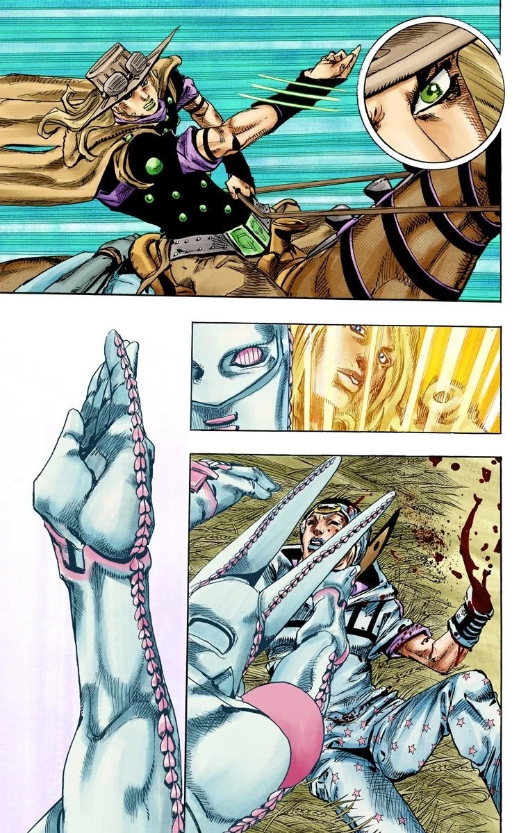 JoJo's Bizarre Adventure Part 7 - Steel Ball Run (Official Colored) chapter 81 page 12