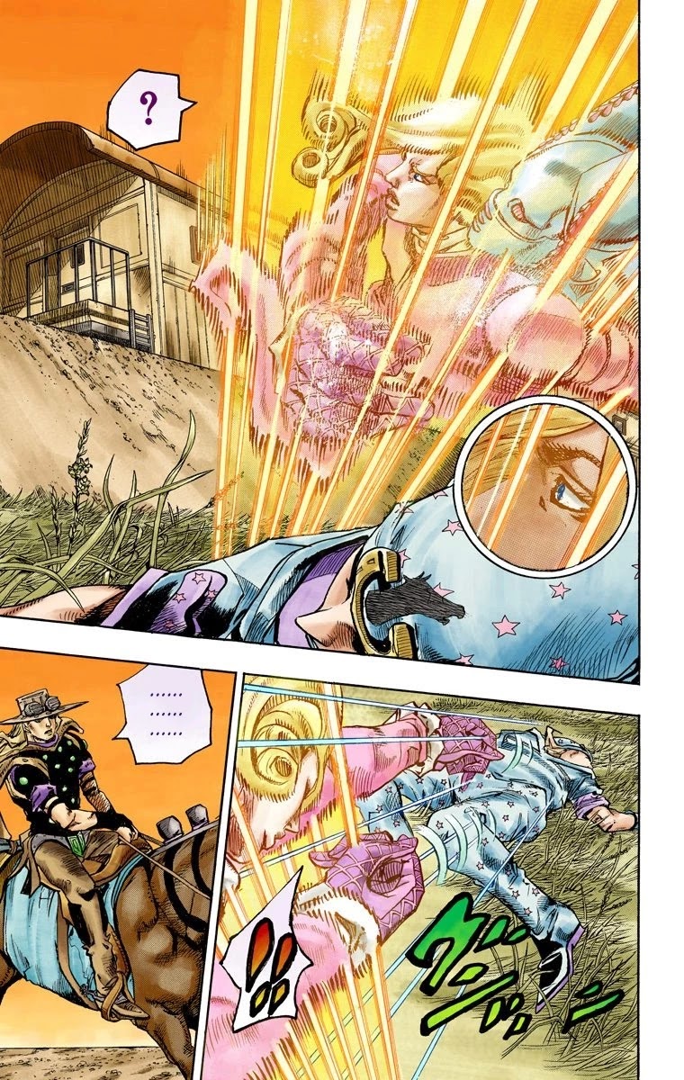 JoJo's Bizarre Adventure Part 7 - Steel Ball Run (Official Colored) chapter 81 page 15