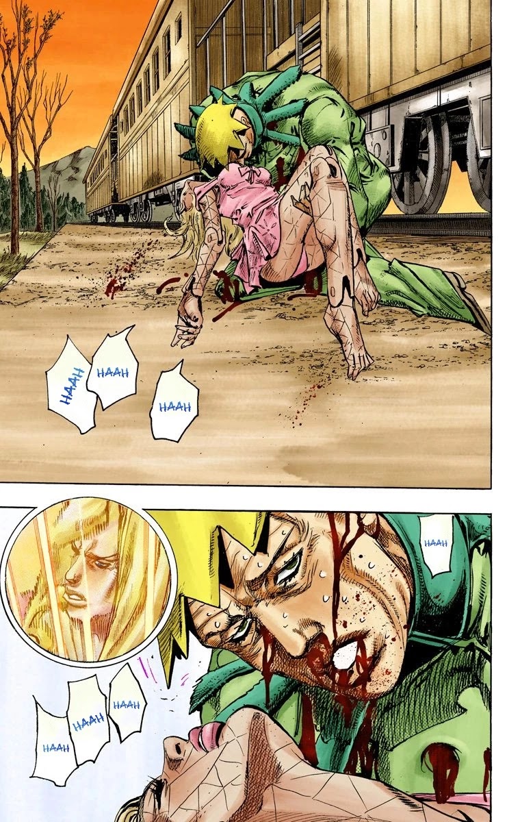 JoJo's Bizarre Adventure Part 7 - Steel Ball Run (Official Colored) chapter 81 page 19