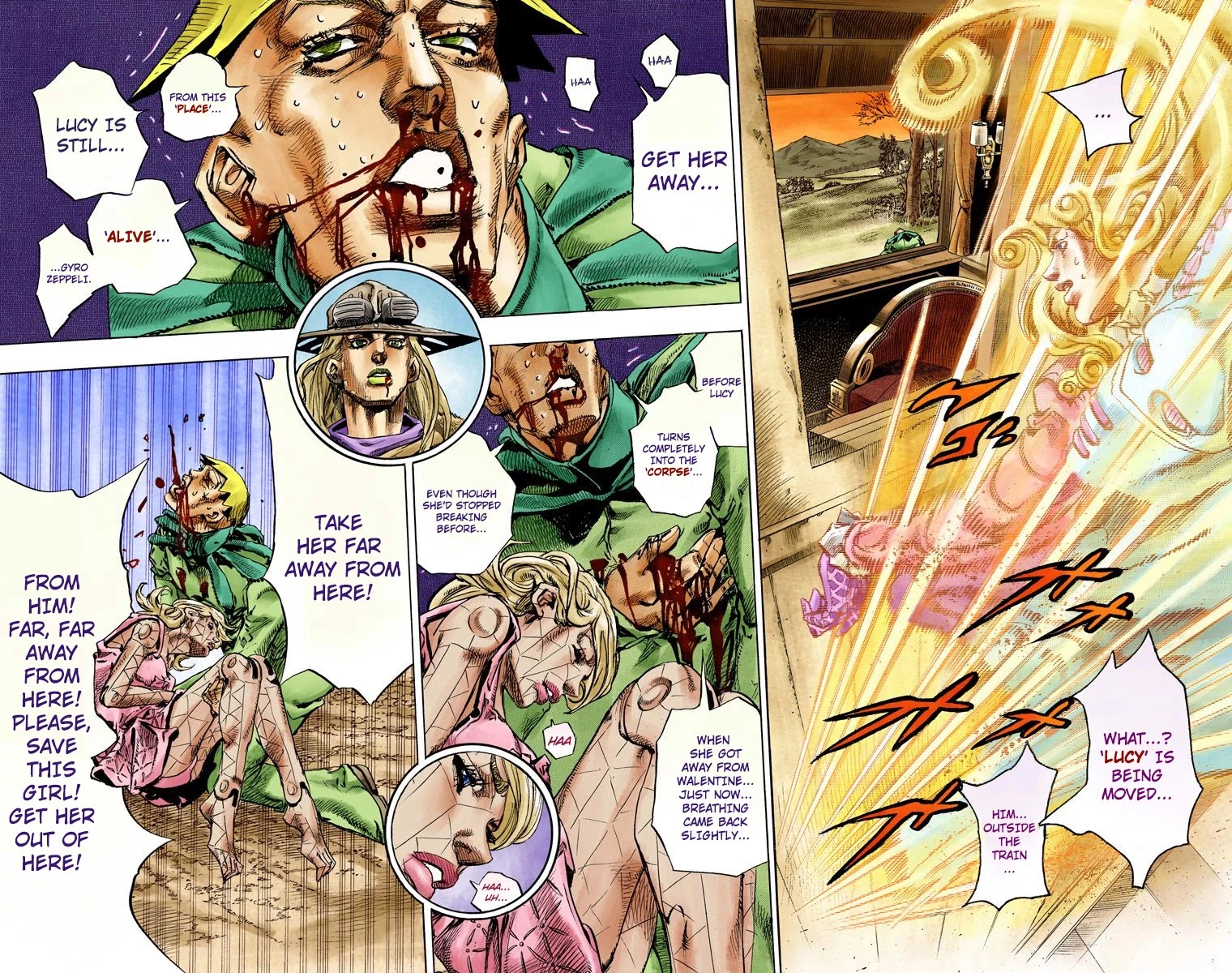 JoJo's Bizarre Adventure Part 7 - Steel Ball Run (Official Colored) chapter 81 page 20