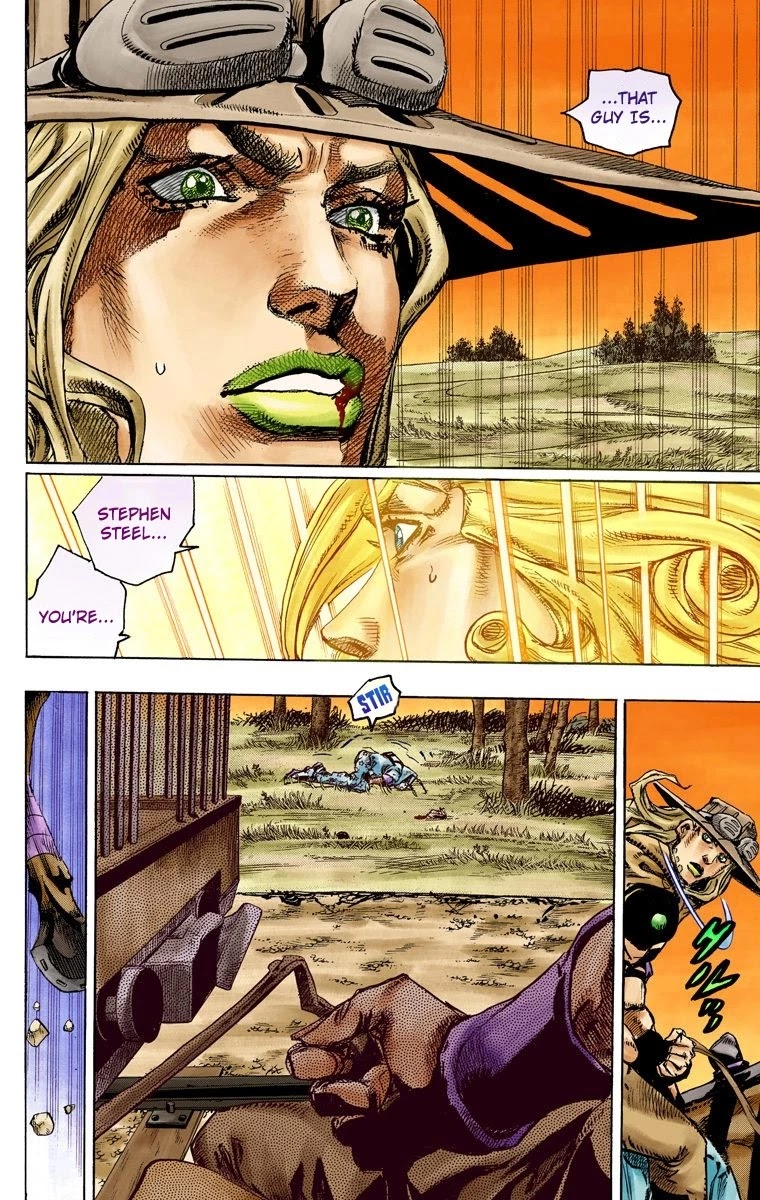 JoJo's Bizarre Adventure Part 7 - Steel Ball Run (Official Colored) chapter 81 page 21