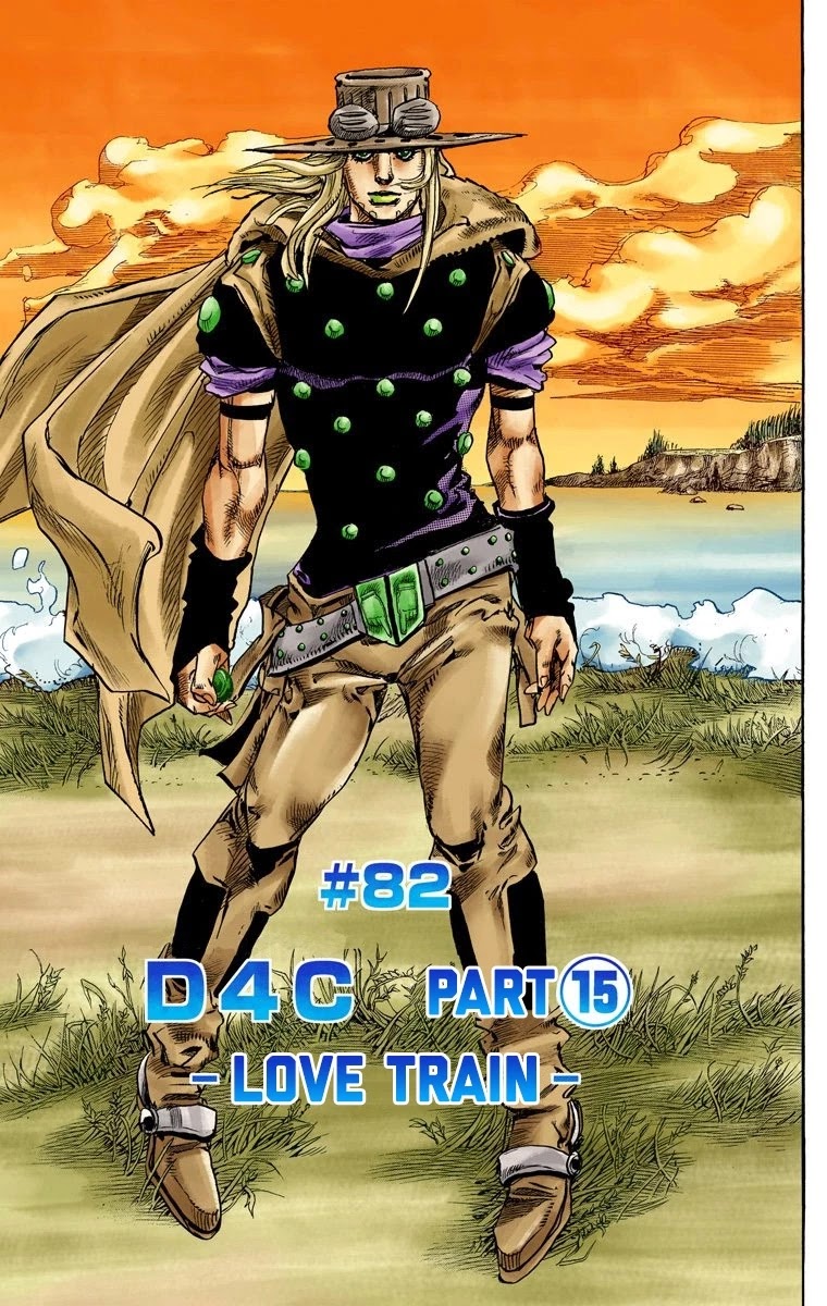 JoJo's Bizarre Adventure Part 7 - Steel Ball Run (Official Colored) chapter 82 page 2