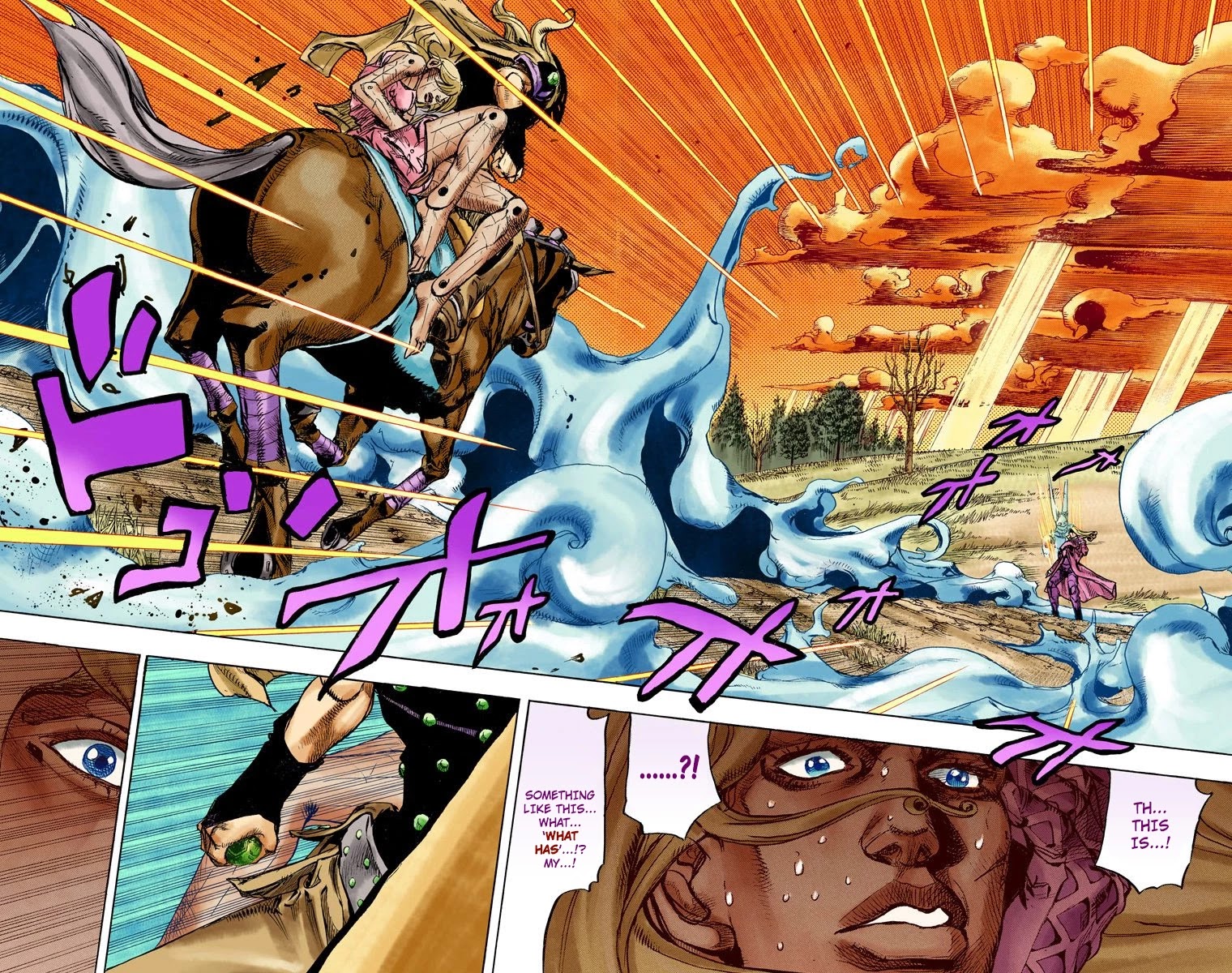 JoJo's Bizarre Adventure Part 7 - Steel Ball Run (Official Colored) chapter 82 page 22