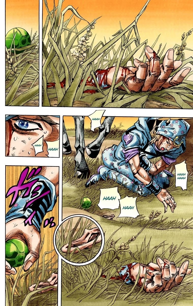 JoJo's Bizarre Adventure Part 7 - Steel Ball Run (Official Colored) chapter 82 page 3