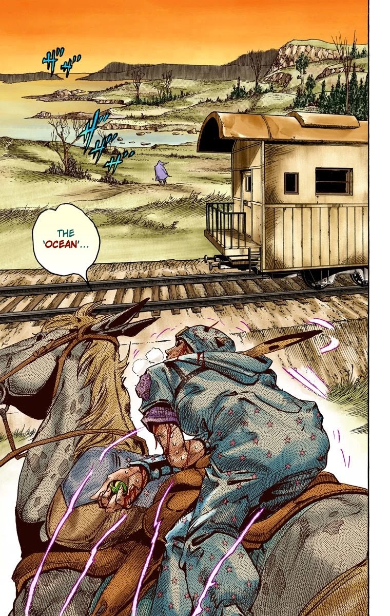 JoJo's Bizarre Adventure Part 7 - Steel Ball Run (Official Colored) chapter 82 page 4