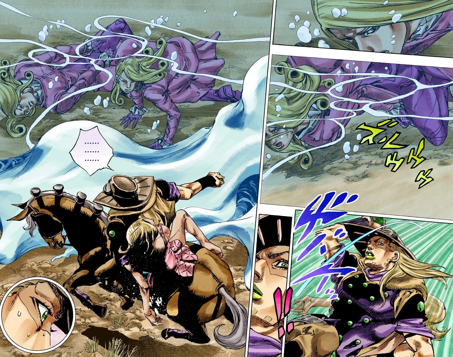 JoJo's Bizarre Adventure Part 7 - Steel Ball Run (Official Colored) chapter 83 page 11