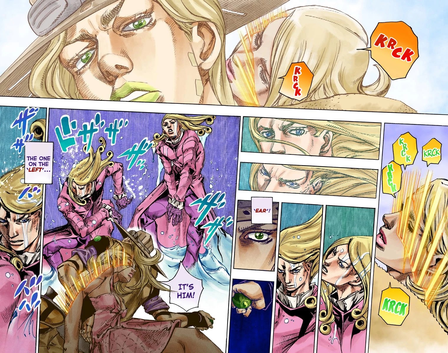 JoJo's Bizarre Adventure Part 7 - Steel Ball Run (Official Colored) chapter 83 page 14