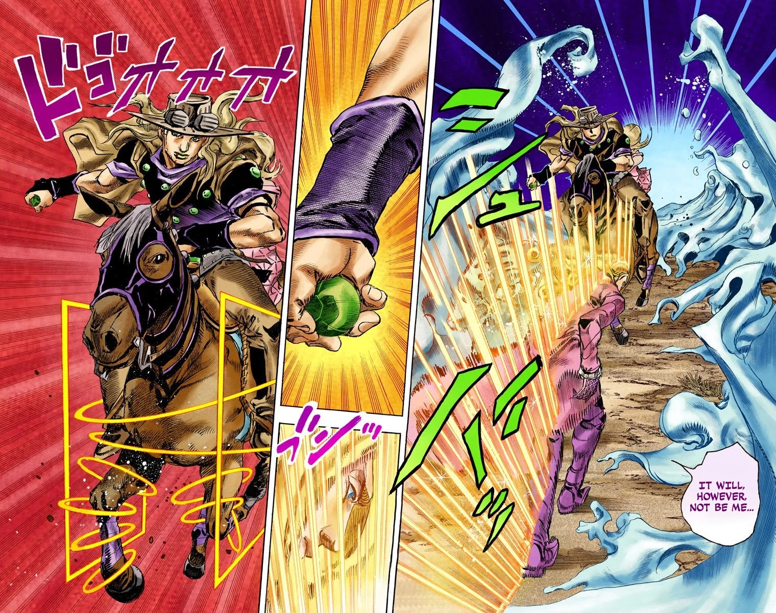 JoJo's Bizarre Adventure Part 7 - Steel Ball Run (Official Colored) chapter 83 page 5
