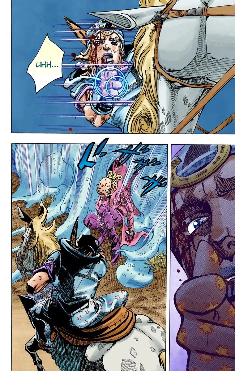 JoJo's Bizarre Adventure Part 7 - Steel Ball Run (Official Colored) chapter 85 page 15