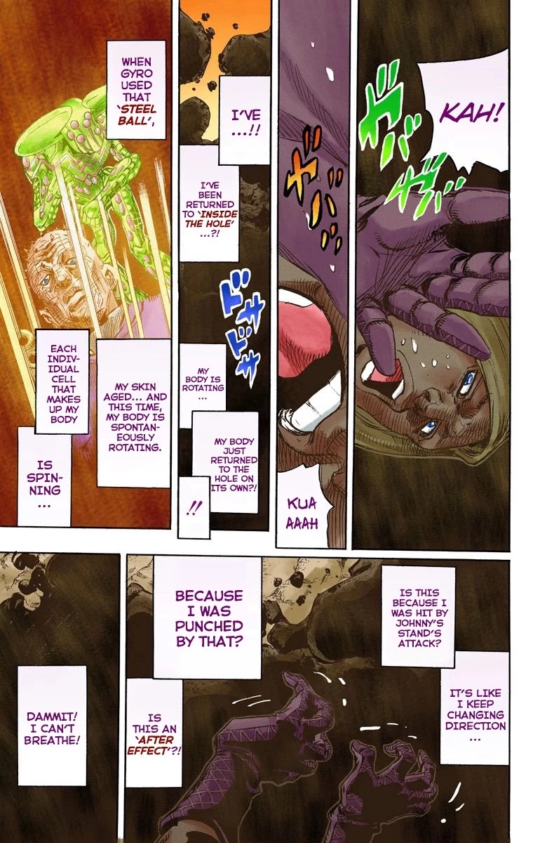 JoJo's Bizarre Adventure Part 7 - Steel Ball Run (Official Colored) chapter 86 page 28