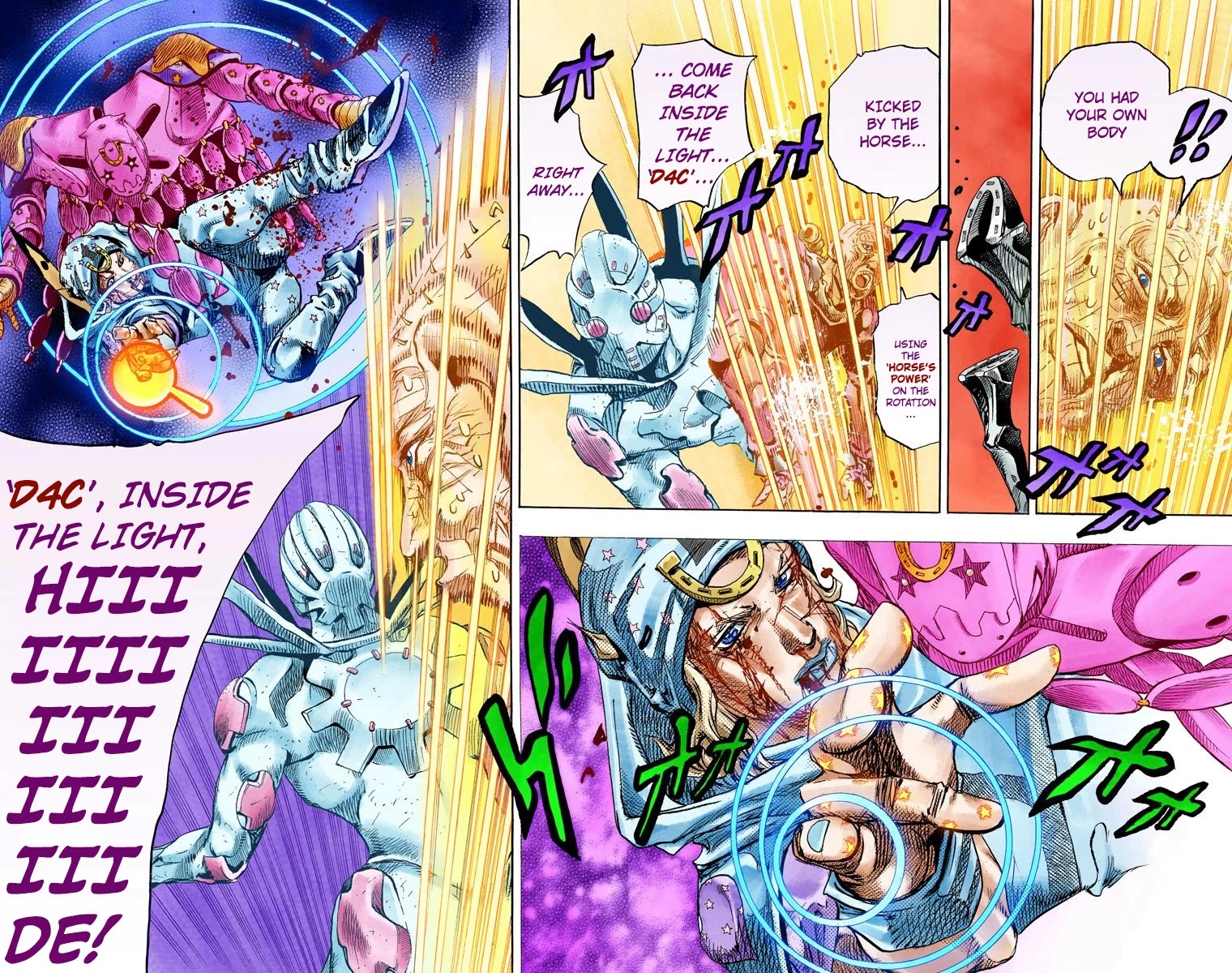 JoJo's Bizarre Adventure Part 7 - Steel Ball Run (Official Colored) chapter 86 page 5