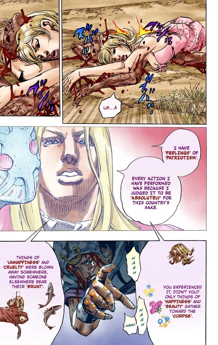 JoJo's Bizarre Adventure Part 7 - Steel Ball Run (Official Colored) chapter 88 page 14